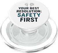 La Seguridad es lo Primero, su Mejor resolución de año Nuevo para Trabajar de Forma Segura PopSockets PopGrip para MagSafe