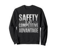 La Seguridad es mi Ventaja competitiva | Regalo de Seguridad en el Lugar de Trabajo Sudadera