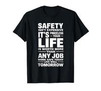 La Seguridad no es Cara, no Tiene Precio, Idea de Regalo para el Lugar de Trabajo Camiseta gráfica económica