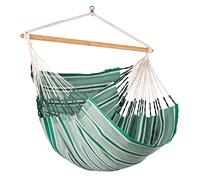 La Siesta® Habana Agave - Silla de Hammock de algodón orgánico