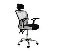 La Silla Española HC1159GR Silla de Oficina con Reposacabezas, Gris, 66 x 62 x 125 cm