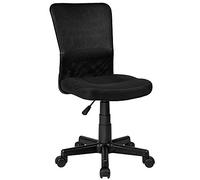 La Silla Española Mojácar Silla de Oficina y Despacho, Poliéster, Negro, 50x40x95 cm