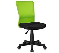 La Silla Española Mojácar Silla de Oficina y Despacho, Poliéster y Rejilla, Verde, 50x40x95 cm