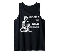 La simplicidad es la máxima sofisticación Buda divertido Camiseta sin Mangas