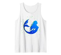 La Sirena Mamá Madres Niña Amor Sirenas Madre Mamá Mayo Camiseta sin Mangas
