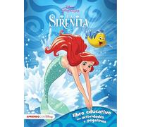 La Sirenita. Libro educativo con actividades y pegatinas (Disney. Actividades) (Aprendo con Disney)