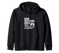La sobrina observadora de aves es divertida Sudadera con Capucha