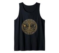 La Sociedad de los Nueve Reinos Mitología Nórdica Yggdrasil Camiseta sin Mangas