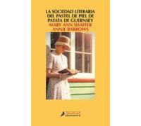 la sociedad literaria y del pastel de piel de patata guernsey