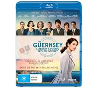 La sociedad literaria y el pastel de piel de patata / The Guernsey Literary and Potato Peel Pie Society (2018) ( The Guernsey Literary & Pot [ Origen Australiano, Ningun Idioma Espanol ] (Blu-Ray)