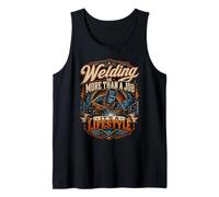 La Soldadura es más Que un Trabajo Soldador Motivacional Metalworker Camiseta sin Mangas