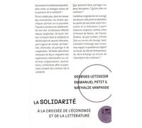 La solidarité à la croisée de l'économie et de la littérature
