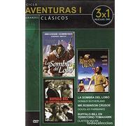 LA SOMBRA DEL LOBO, MR ROBINSON CRUSOE, BUFFALO BILL EN TERRITORIO TOMAHAWK.