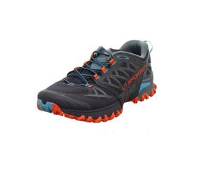 LA SPORTIVA Adult Bushido III Men Wide Grey, B43r22 Deep Sea Cherry Tomate, 43 EU Weit