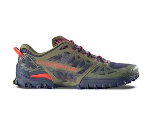 LA SPORTIVA Adult Bushido III Negro, Cypress Mountain Red, 46 EU