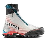 La Sportiva - Zapatillas de senderismo Mujer - Aequilibrium Speed GTX W White/Hibiscus para Mujer - Talla 39 - Blanco Blanco 39