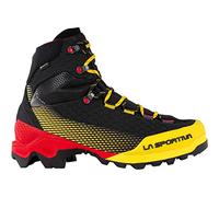 LA SPORTIVA Aequilibrium St Gtx Black/yellow - Zapatilla para alpinismo - Negro/Amarillo/Rojo - EU 42