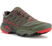Zapatillas de Trail La Sportiva Akasha II Hombre Cypress/Mountain Red 44.5