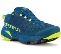 LA SPORTIVA Akasha II Storm Blue/Lime Punch, Zapatillas de Trail Running Hombre, 40.5 EU