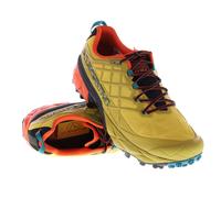 La Sportiva - Zapatillas de senderismo Hombre - Akyra II M Bamboo/Everglade - Talla 43 - Amarillo Amarillo 43