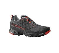 La Sportiva - Zapatillas de senderismo Hombre - Akyra II Carbon/Cherry Tomato - Talla 45.5 - Negro Negro 45.5