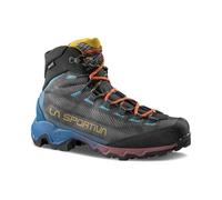La Sportiva Botas de senderismo para hombre Aequilibrium Hike GTX, Carbon Tropic Blue, 42.5 EU