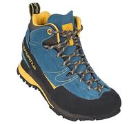La Sportiva Boulder X Mid, Botas de Senderismo Unisex Adulto, Multicolor (Blue/Yellow 000), 39.5 EU