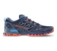 La Sportiva - Zapatillas de trail - Bushido III Deep Sea/Cherry Tomato - Talla 42 - Azul Azul 42