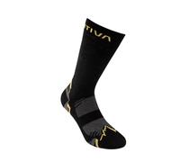 La sportiva Calcetines De Senderismo Hike Negro Amarillo Calzas Técnicas XL