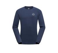 LA SPORTIVA Camiseta de escalada para hombre con logo circular azul oscuro | XL