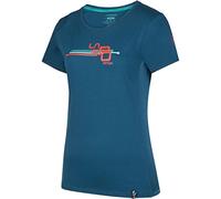 LA SPORTIVA Camiseta Marca Modelo Stripe Cube T-Shirt W Storm Blue