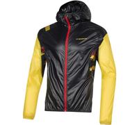 LA SPORTIVA Chaqueta marca modelo Blizzard Windbreaker Jkt M Black/Yellow