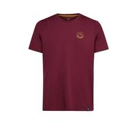 La Sportiva Circle Logo Camiseta De Manga Corta Hombre, Redwood
