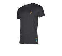 La Sportiva Climbing On The Moon camiseta para hombre SS26 en Carbon/Yellow | EU S