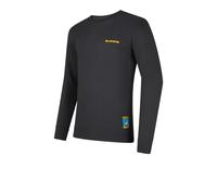 La Sportiva Climbing On The Moon sudadera para hombre | EU M in Carbon/Yellow