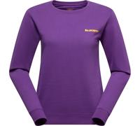 La Sportiva Climbing on the Moon Sweatshirt W sudadera mujer - Viola/Giallo - L