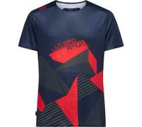 LA SPORTIVA Comp T-shirt M - Hombre - Azul / Rojo - talla M- modelo 2026