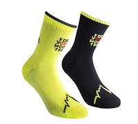 Calcetines La Sportiva For Your Mountain Socks Black Yellow 38 - 40