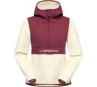 La Sportiva Guidance Sherpa Hoody W forro polar con capucha mujer - Chalk/Redwood - M