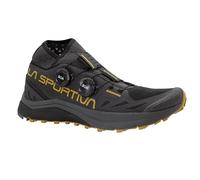 La Sportiva Jackal II BOA - Tenis de correr para hombre, Negro/Savana, 10.5-11