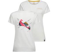 La Sportiva - Mantra T-Shirt W Chalk para Mujer - Talla M - Blanco Blanco M
