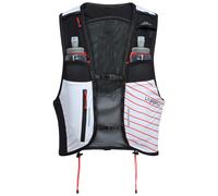 La Sportiva - Mochilas y cinturones trail/running - Ultra Trail Vest 10L U White/Cherry Tomato - Talla S - Blanco Blanco S
