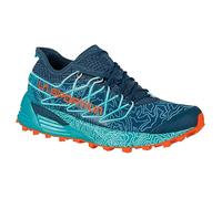 LA SPORTIVA Mutant Woman Storm Blue/Cherry Tomato, Zapatillas de Trail Running Mujer, 40.5 EU