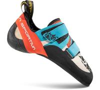 La Sportiva - Pies de gato - Otaki Blue/Flame - Talla 40 - Blanco Blanco 40