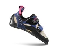 Pie de gato de escalada la sportiva katana mujer blanco/azul 36.5