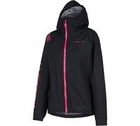 La Sportiva Pocketshell Jkt W Black/Hibiscus Chaqueta Mujer