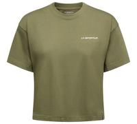 LA SPORTIVA Redgarden Crop T-shirt W - Mujer - Verde - talla S- modelo 2026