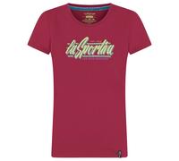 La Sportiva Retro T-Shirt W camiseta mujer - Red Plum - M