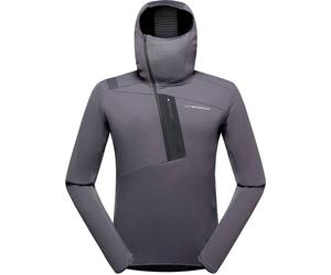 La Sportiva - Ropa de senderismo - Big Wall Pullover Hoody M Onyx/Chalk - Talla S - Negro Negro S