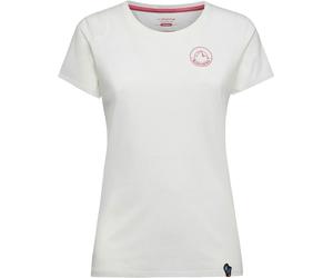 La Sportiva - Ropa para escalada mujer - Circle Logo T-Shirt W Chalk para Mujer - Talla S - Blanco Blanco S